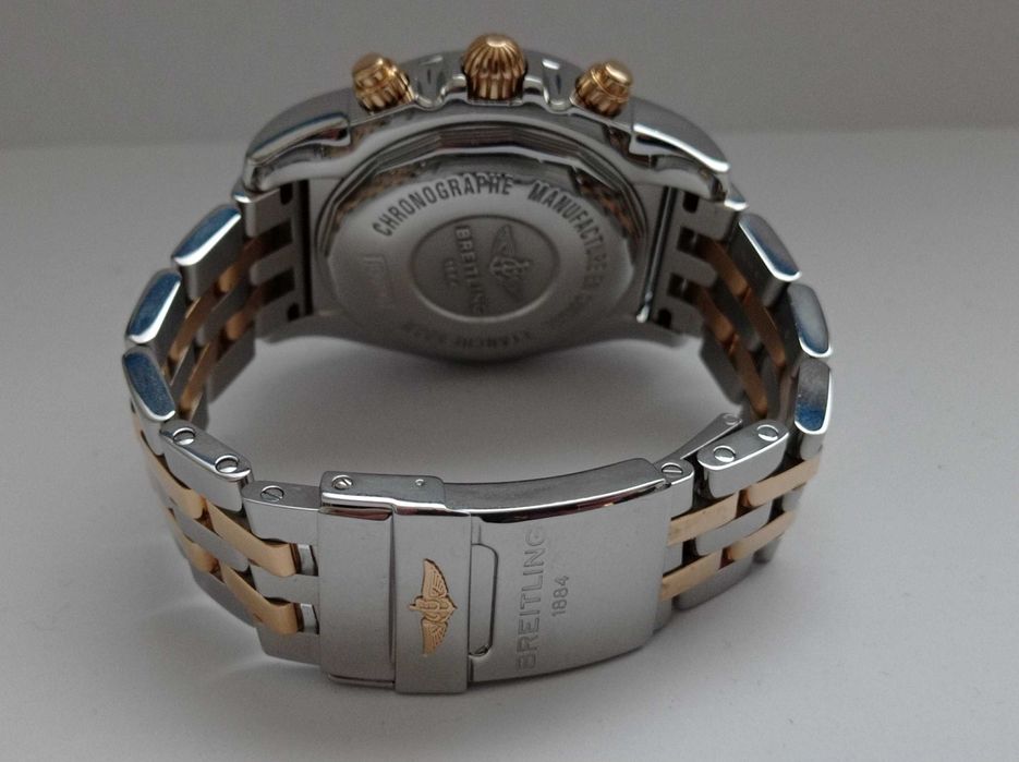 Breitling Chronomat 44 B01 IB0110 18ct rose gold/steel