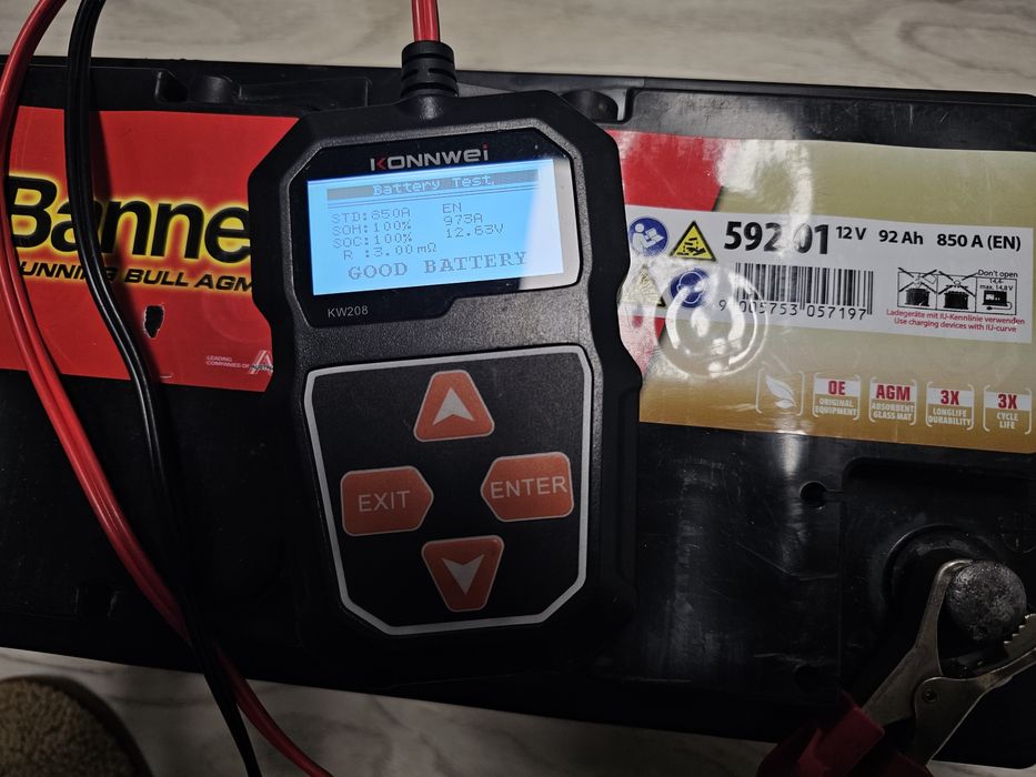 Baterie Banner AGM 92Ah 850A