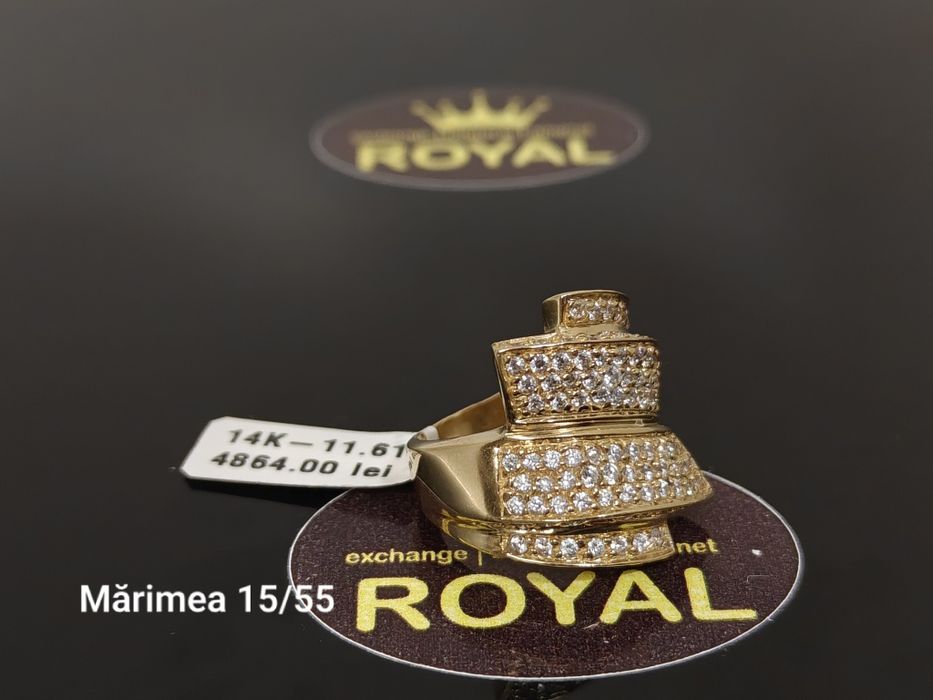 Bijuteria Royal: Inel aur 14k/11.61 gr