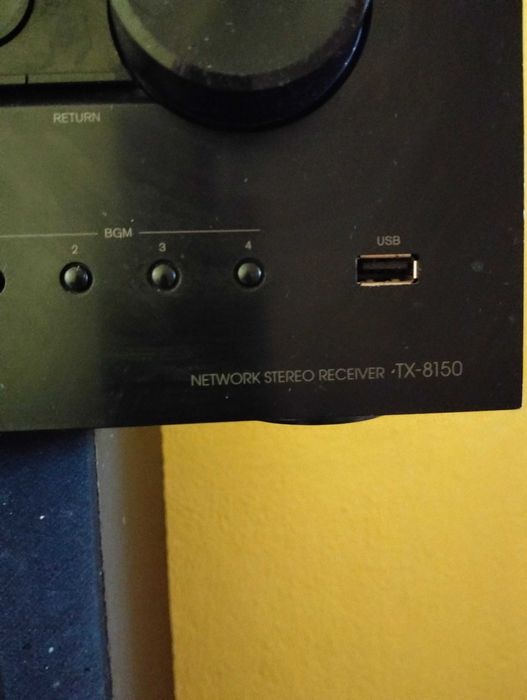 Receiver onkyo tx 8150 cu Brutus wifi 135 w pe canal