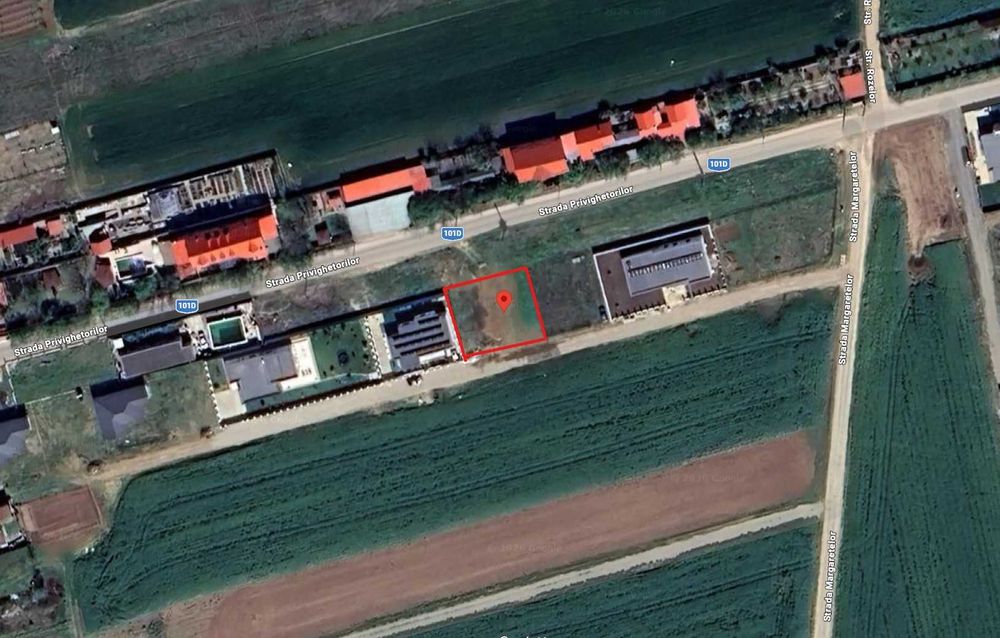 Teren de vanzare Balotesti : 500 mp + 124 mp drum servitute