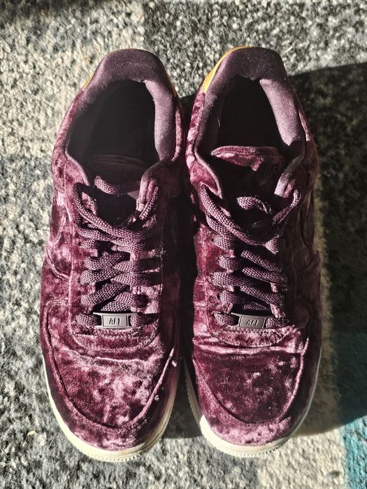 Дамски маратонки Nike Air Force 1 Low Port Wine Velvet – номер 40.5