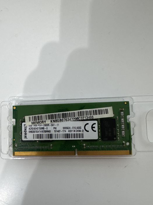 Memorie Ram 8gb Laptop DDR4 Kingston 2666mhz