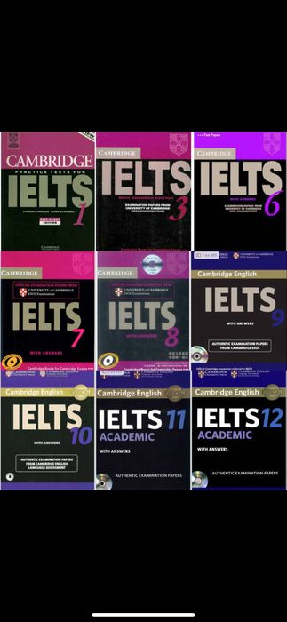 Cambridge IELTS 1–20  книги