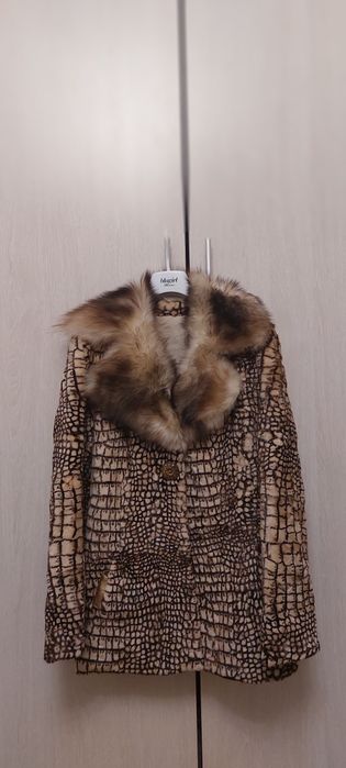 Полу шуба дубленка