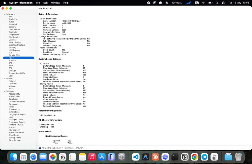 MacBook Air M2 13.6" | 16GB / 1TB — Midnight