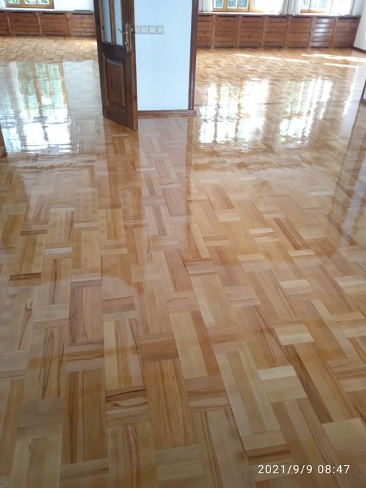 shilipofka pol parket шлифовка пол паркет