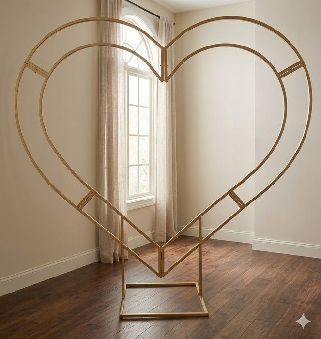 Каркас сердце без цветов