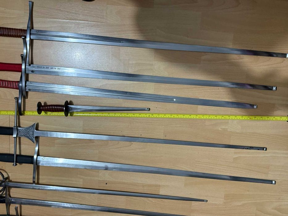 Нови незаточени саби , мечове , дължина 80-130см