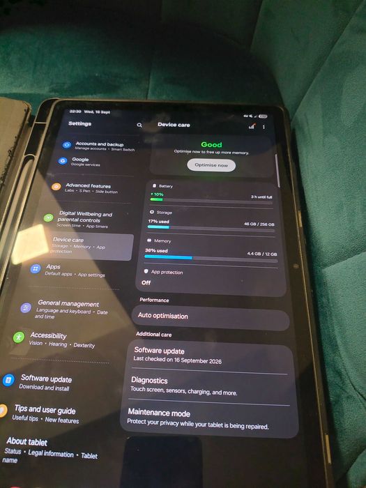 Samsung Galaxy Tab S9 FE+ 5G 12GB RAM 256GB + S Pen + Husă