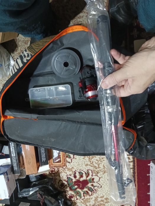 Удочка набор сумка  1.8м 2.1м