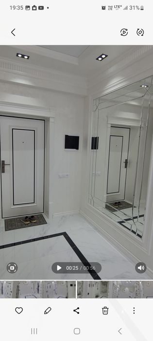 Евро ремонт квартира ижарага берилади