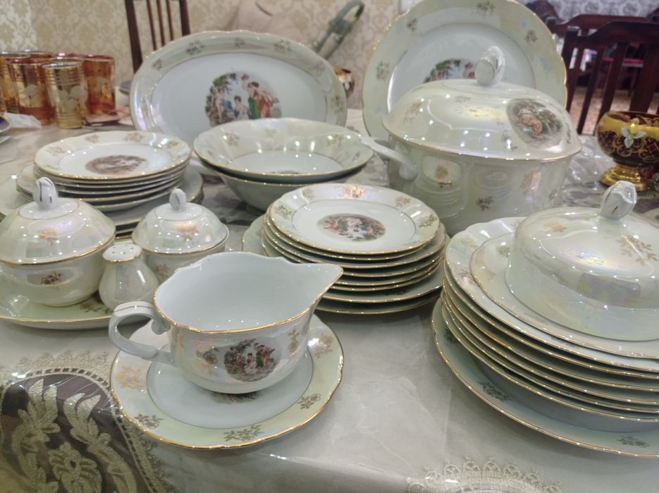 Посуда "Мадонна", оригинал ГДР