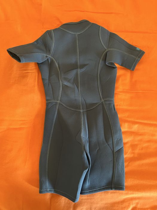 Combinezon anti-UV Kloupi Verde/Combinezon shorty din neopren