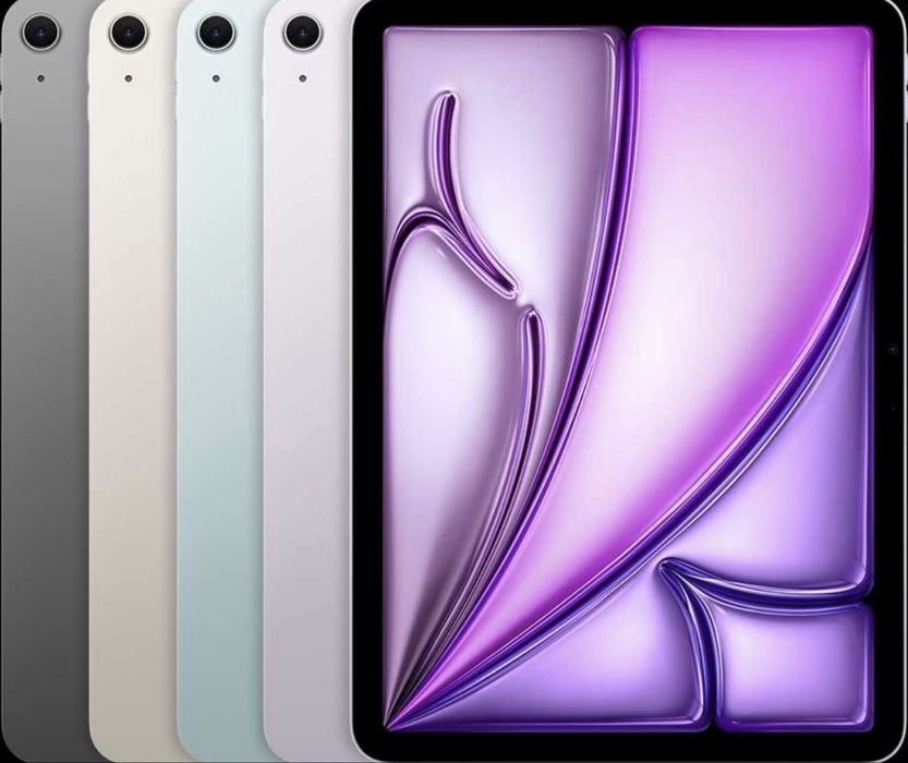 НОВ! Apple iPad Air 11" M3 2025 128GB Wifi Gray / Starlight / Purple / Blue Гаранция!