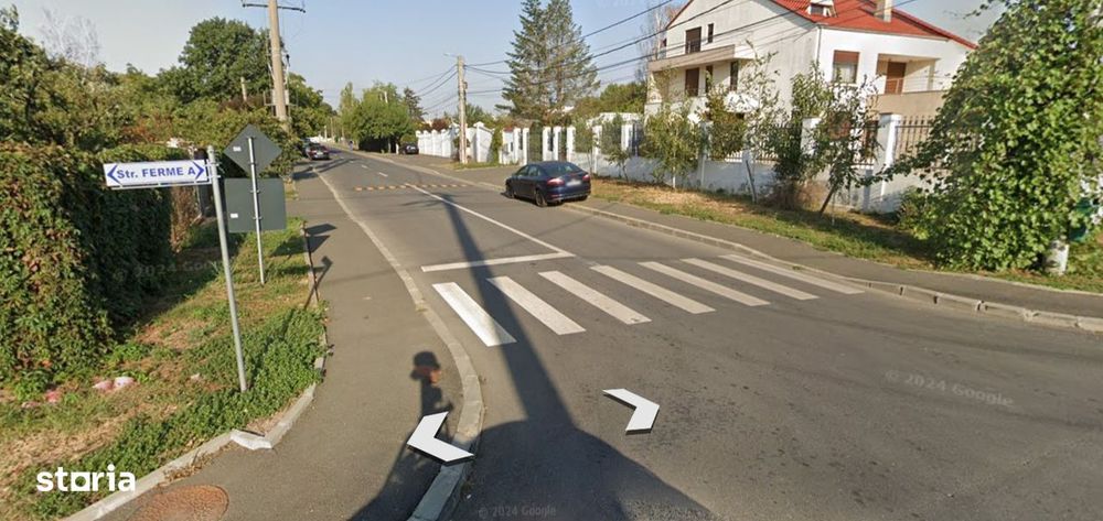 Vanzare teren 1500mp, 3 min de metrou, deschidere 30m, Otopeni Ferme