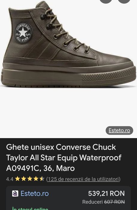 Convers unisex waterproof,noi,  38