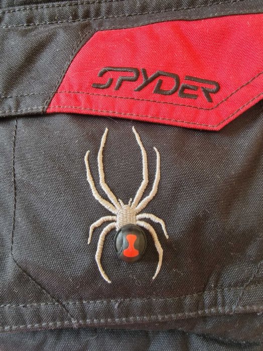 Spyder оригинално ски яке, ново, 128, черно с червено