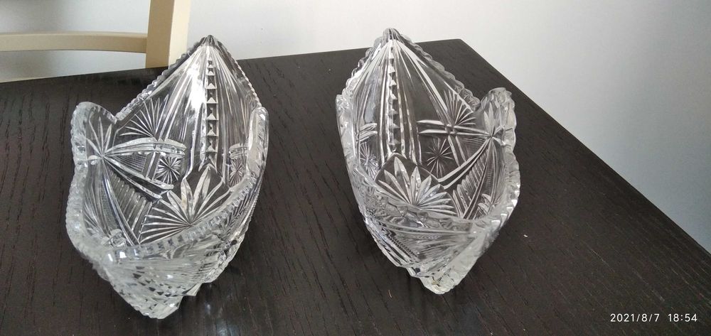 Салатница из хрусталя. СССР