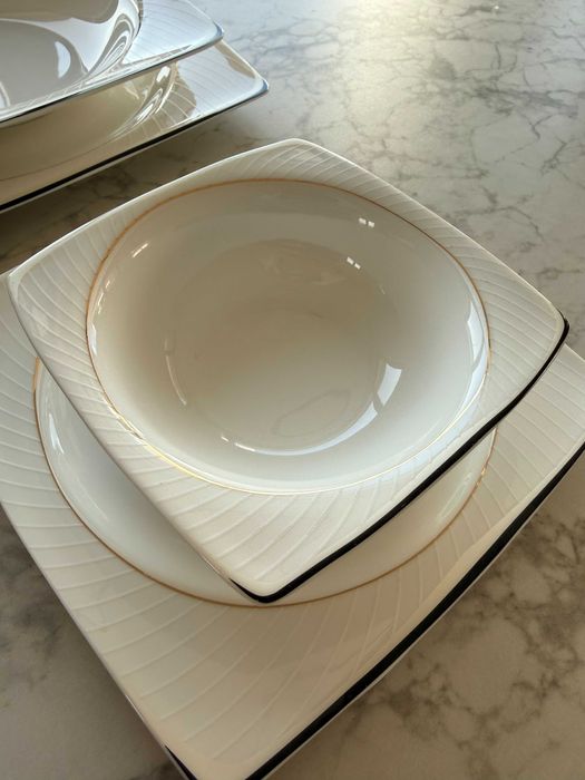 Сервиз за хранене Костен порцелан