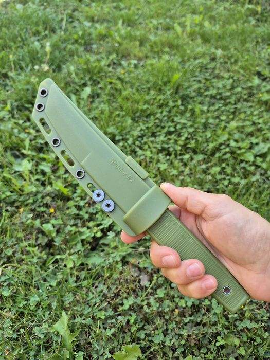 Тактически нож Kobun,Gold Steel,дръжка Kray Ex,17Т,два цвята