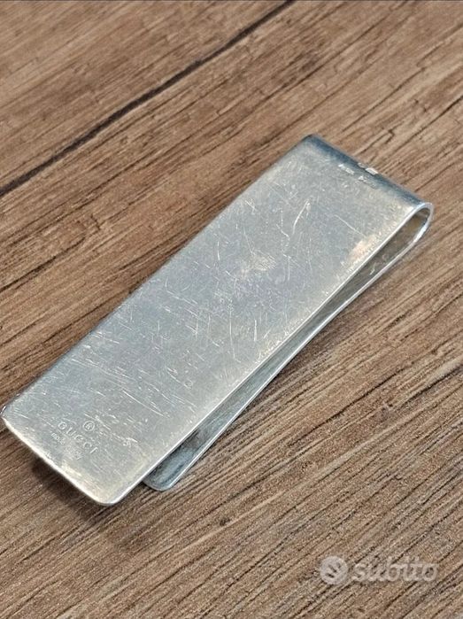 Clips pentru bancnote Gucci - Argint 925 original 100%