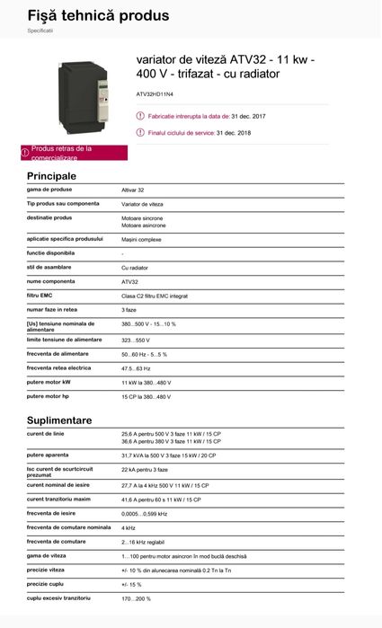 Set stea-triunghi Contactor 400A și 100A si 200Asi 40A Convertizor Fr