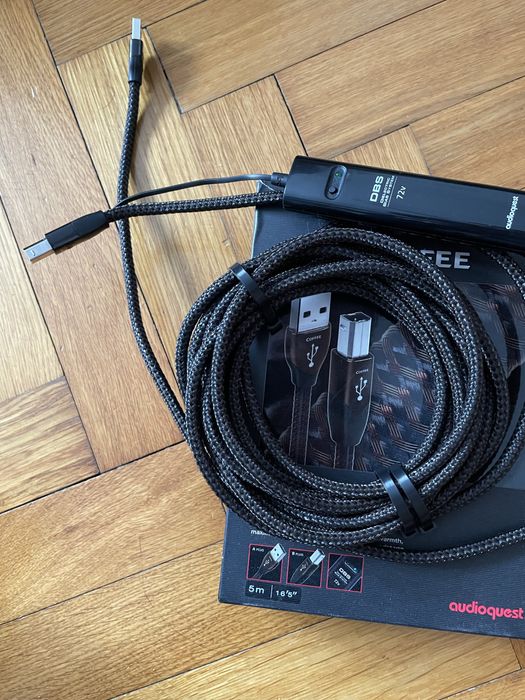 Cablu USB  Audioquest Coffee si USB Argint Kacsa
