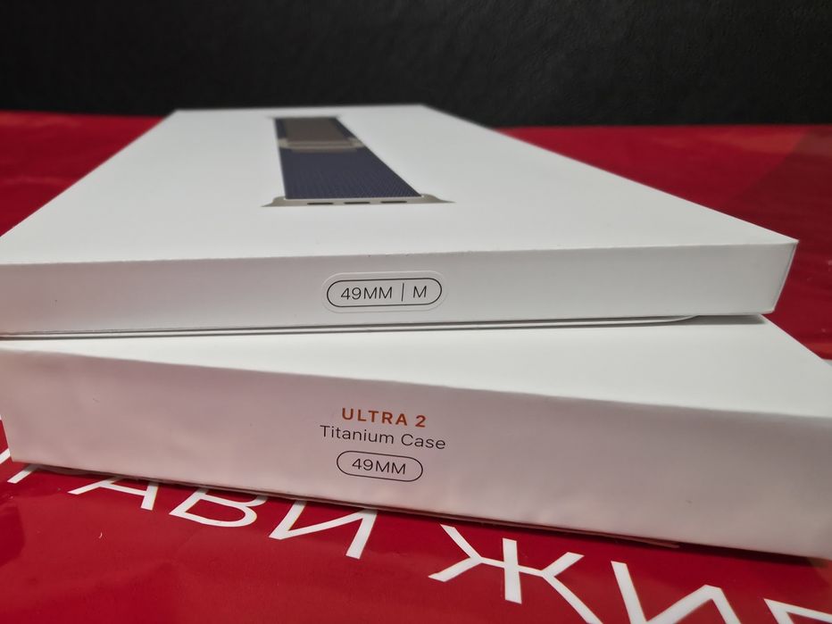 49mm Apple watch Ultra 2 Технополис Гаранция 2026 Titanium Blue | Син