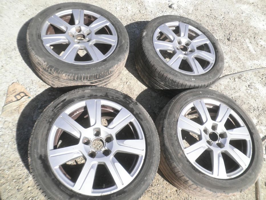 Jante 17" cu anvelope 225/50/R17 Audi A6 C6 4F0601025C 7.5J ET45