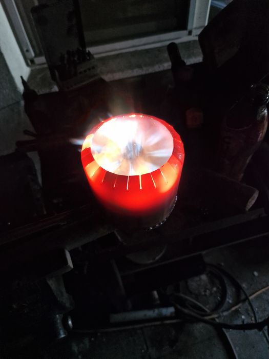 Arzător inox ulei uzat ardere completă