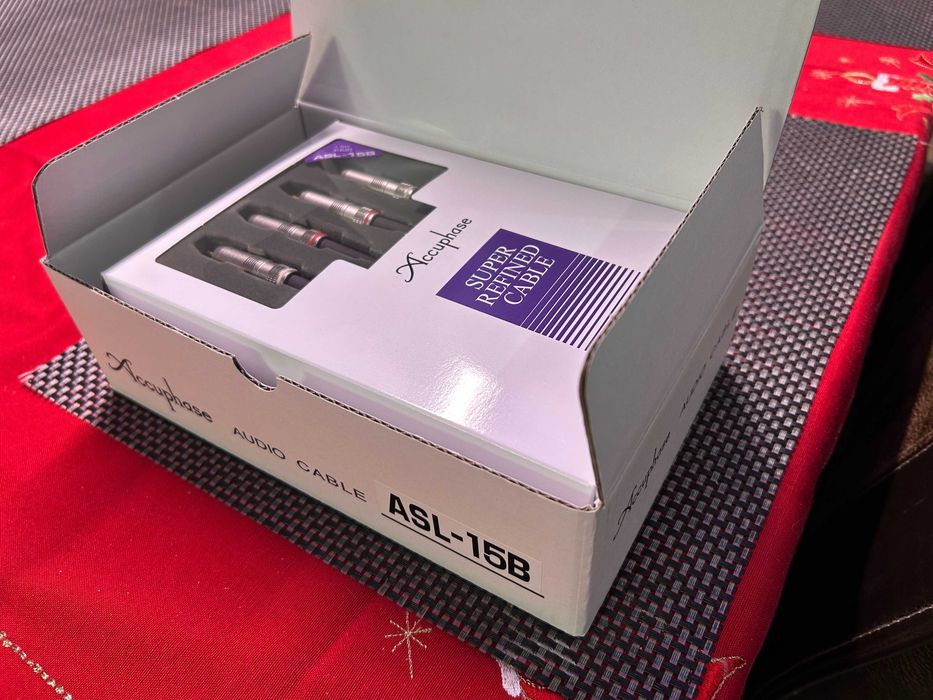 Accuphase ASL-15B cabluri RCA 1.5mx2 cablu Super Refined