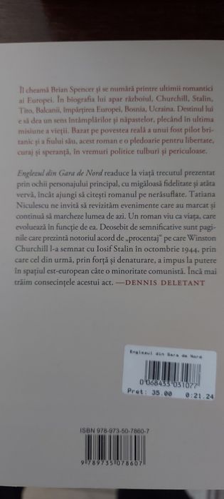 Englezul din Gara de Nord-roman