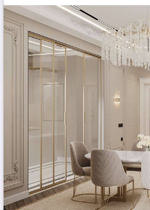 Стеклянные двери/ Раздвижные двери/ От производителя