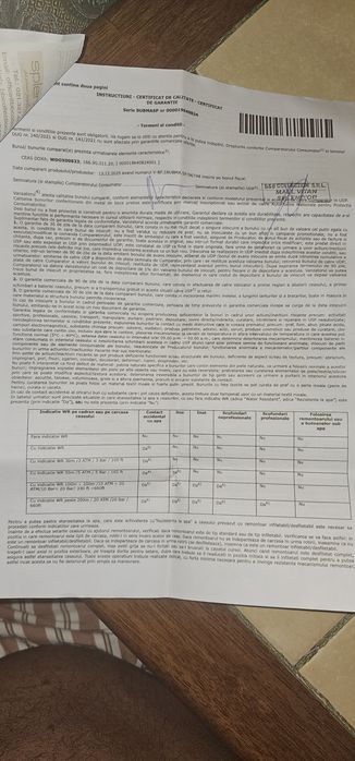 Ceas doxa nou în garantie