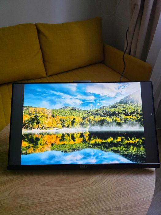 Monitor Dell P2418HT 24” Full HD IPS Touchscreen + cabluri + cutie