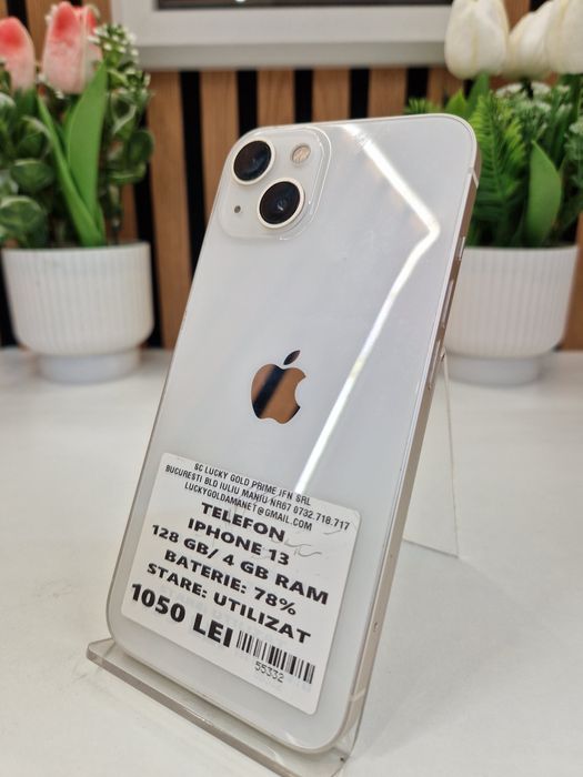 Iphone 13 128GB / 4GB RAM 78% Baterie Garantie! #55332