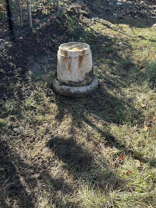 Бетонна тежест подходяща за ограда