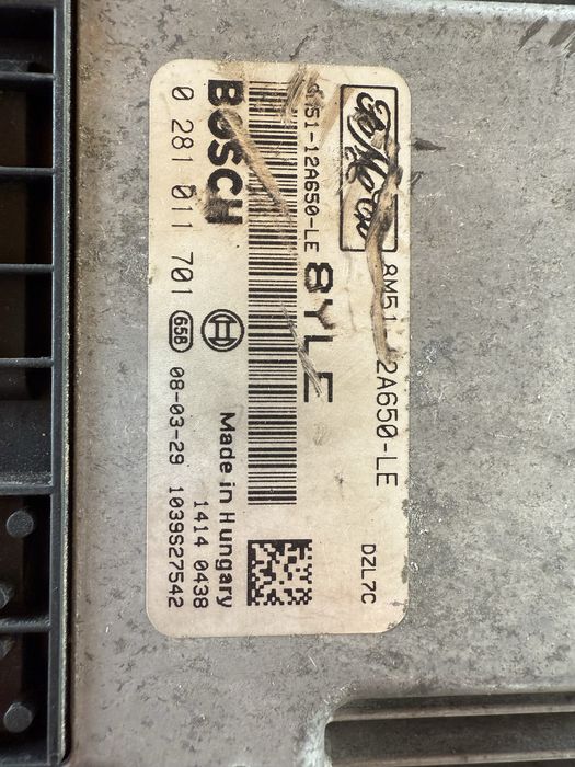 ecu original bosch ford focus 2 2008