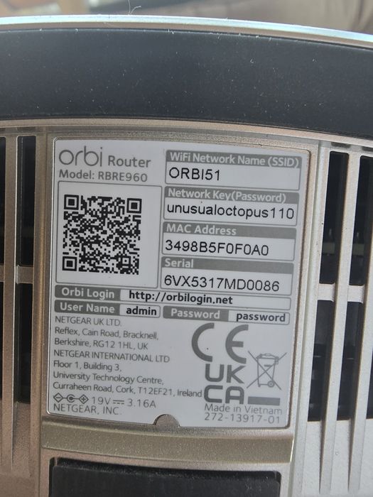 NetGear ORBI Router si Satelit Mesh