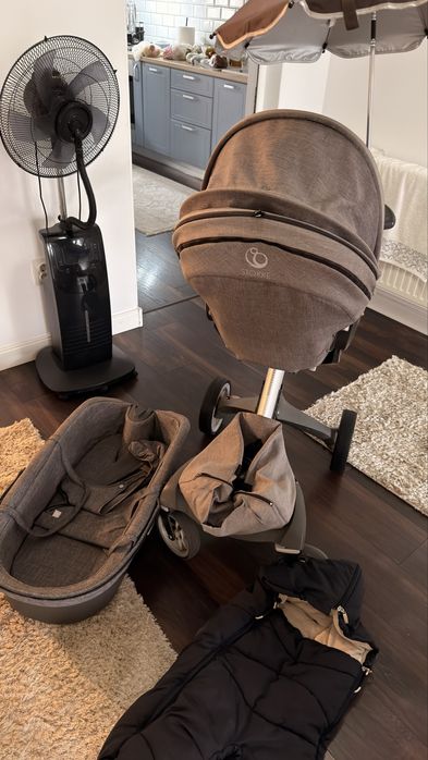 Carut Stokke cu landou si parte sport