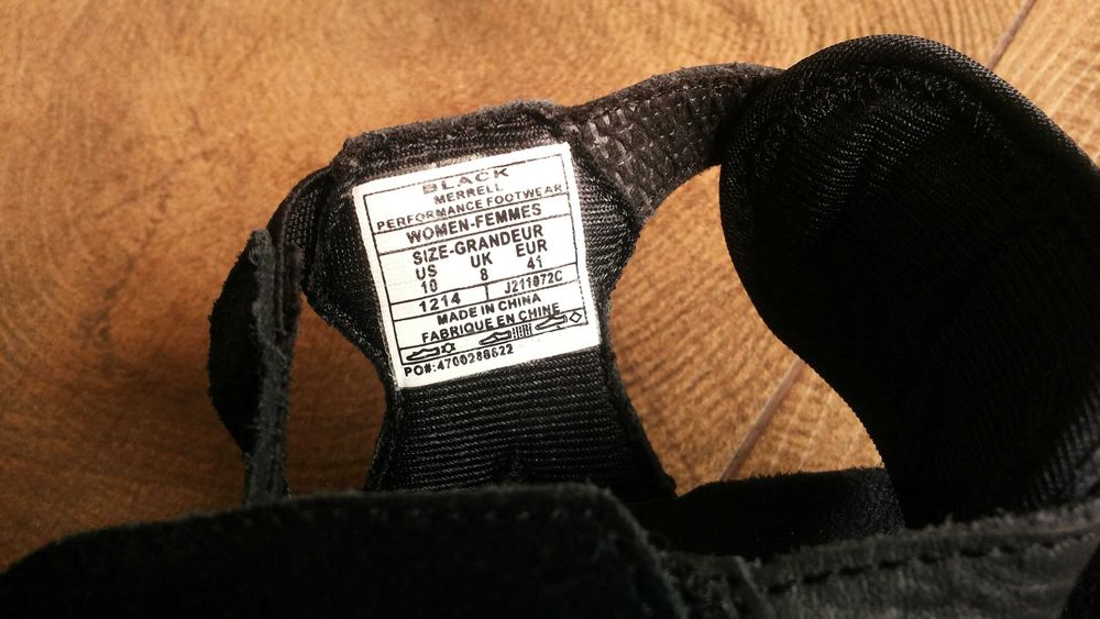MERRELL Real Leather Размер EUR 41 / UK 8 сандали естествена кожа 94-13-S