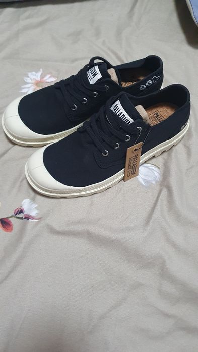 PALLADIUM - Pampa OX Organic (Синий)