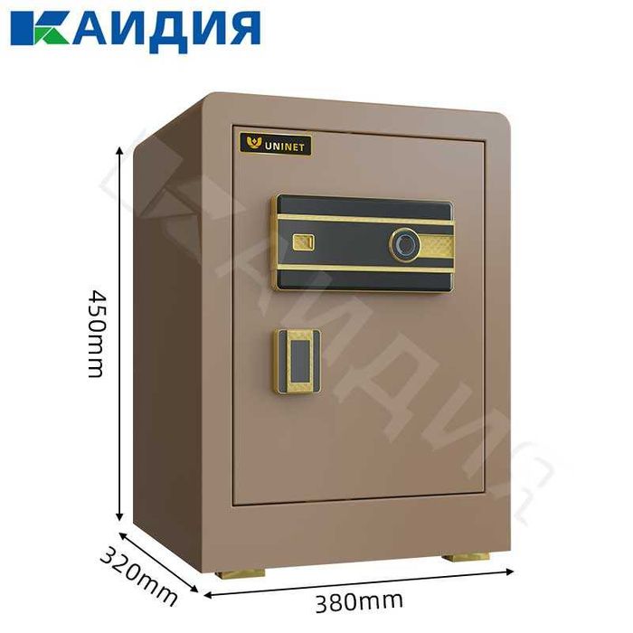 Smart seyf – WiFi сейф с отпечатком пальца, пароль+ключ, сигнализация