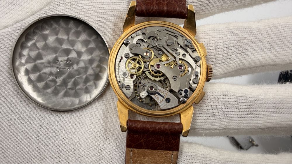 Vintage Olma 17 Rubis Chronograph | Swiss Made | Landeron Cal. 51