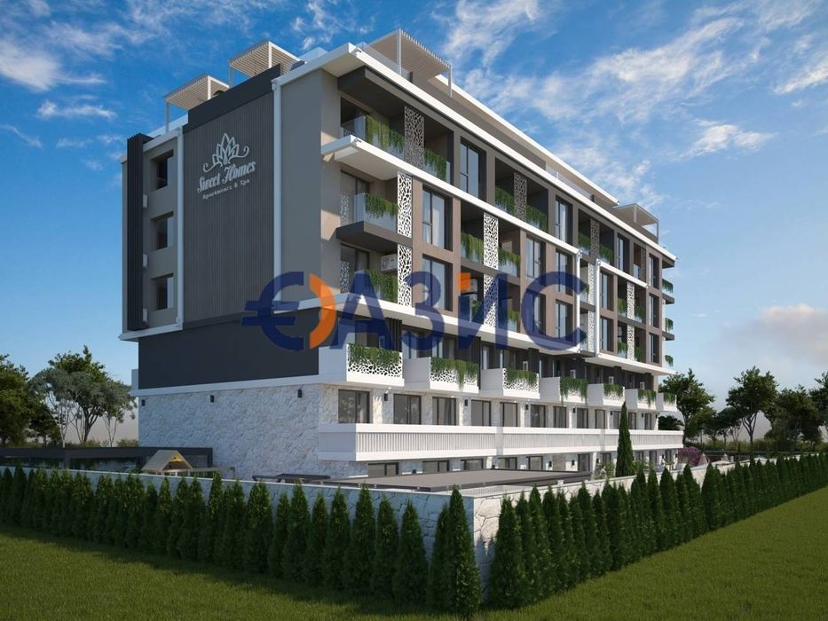 Продава се Двустаен апартамент в к.к. Слънчев бряг - 48 кв.м за 1190 €/кв.м - Снимка #9