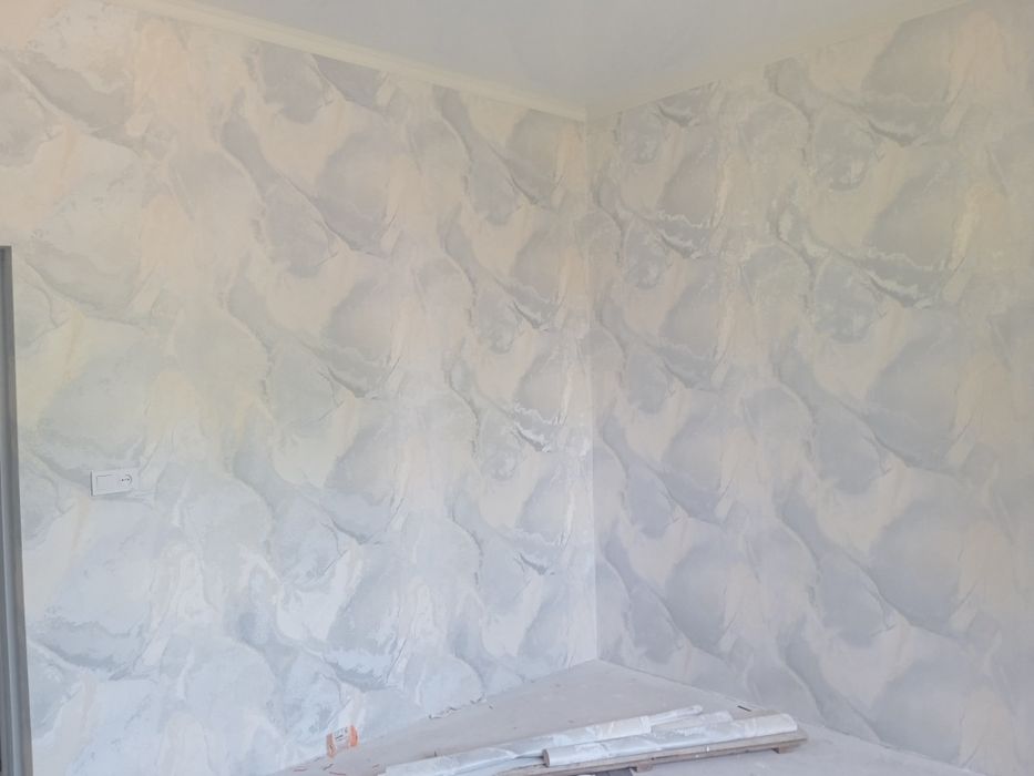 Малярка обои покраска