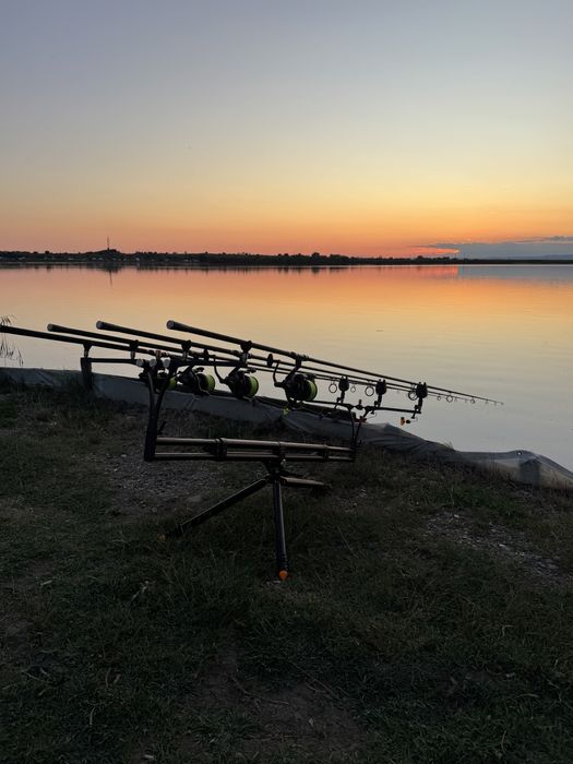 Echipament pescuit la crap SHIMANO/FOX/MECCANICA