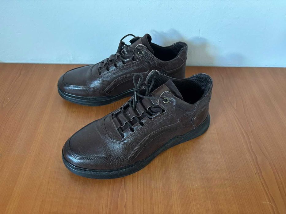 Мъжки колежи обувки есен/ зима - 40 номер, кафяво