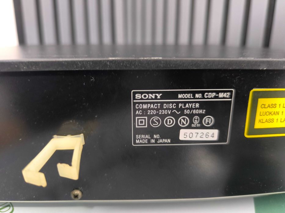 CD Player Sony CDP-M42, High Density Linear Converter